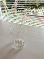 Curved Glass Straw Set (2 Pieces)