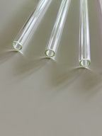 Curved Glass Straw Set (2 Pieces)