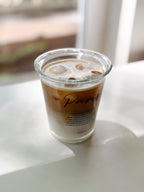 [Beigeberry Made] Paris Cafe Glass