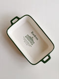 Raulens Green - Double-Handled Rectangular Baking Dish
