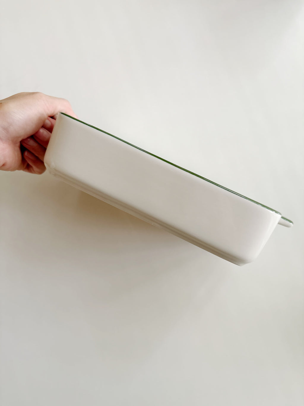 Raulens Green - Double-Handled Rectangular Baking Dish