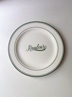 Raulens Green - Round Plate