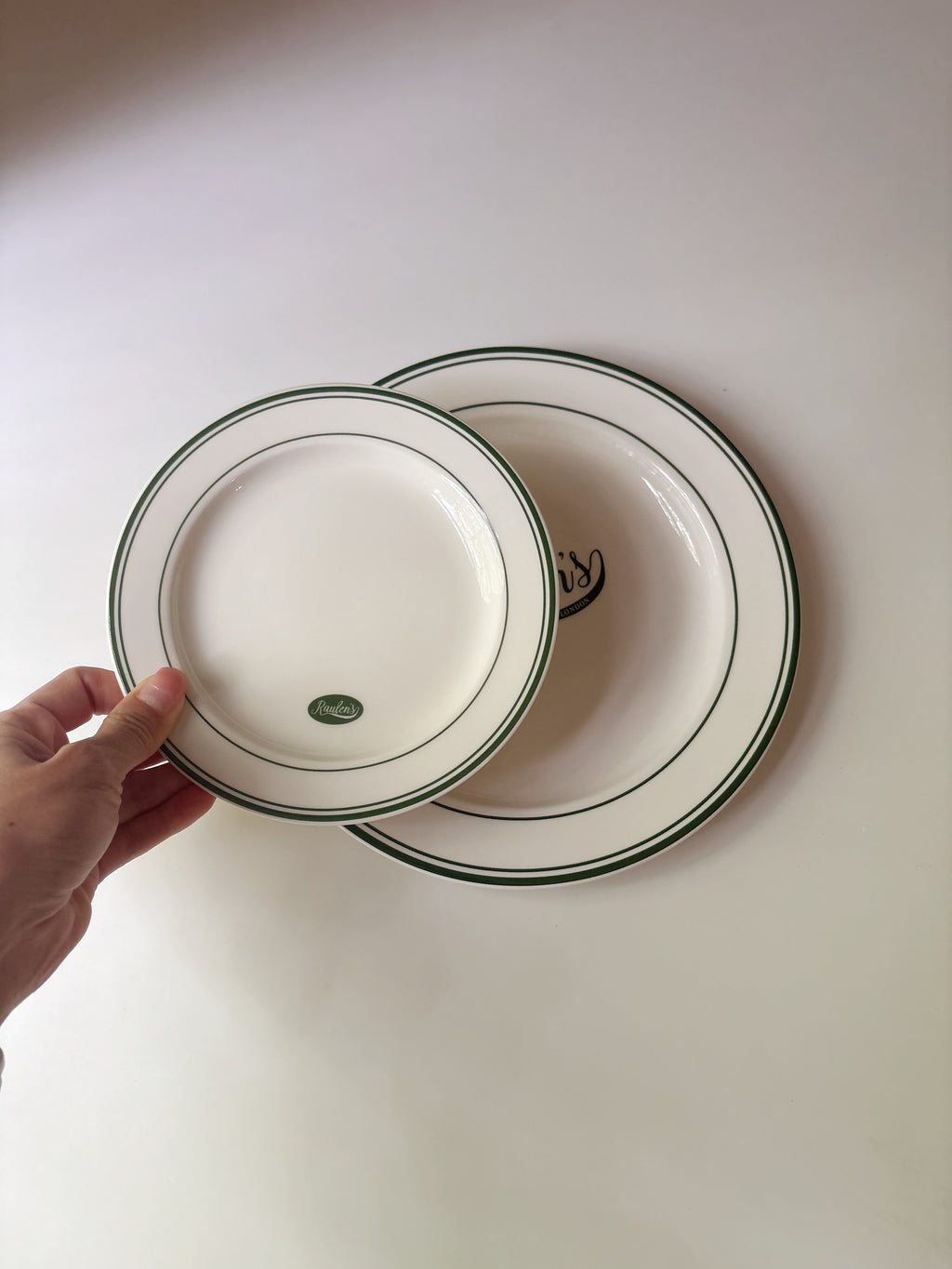 Raulens Green - Round Plate