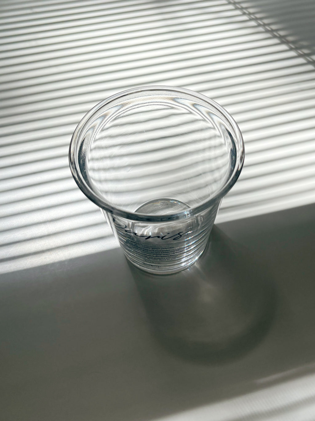 [Beigeberry Made] Paris Cafe Glass