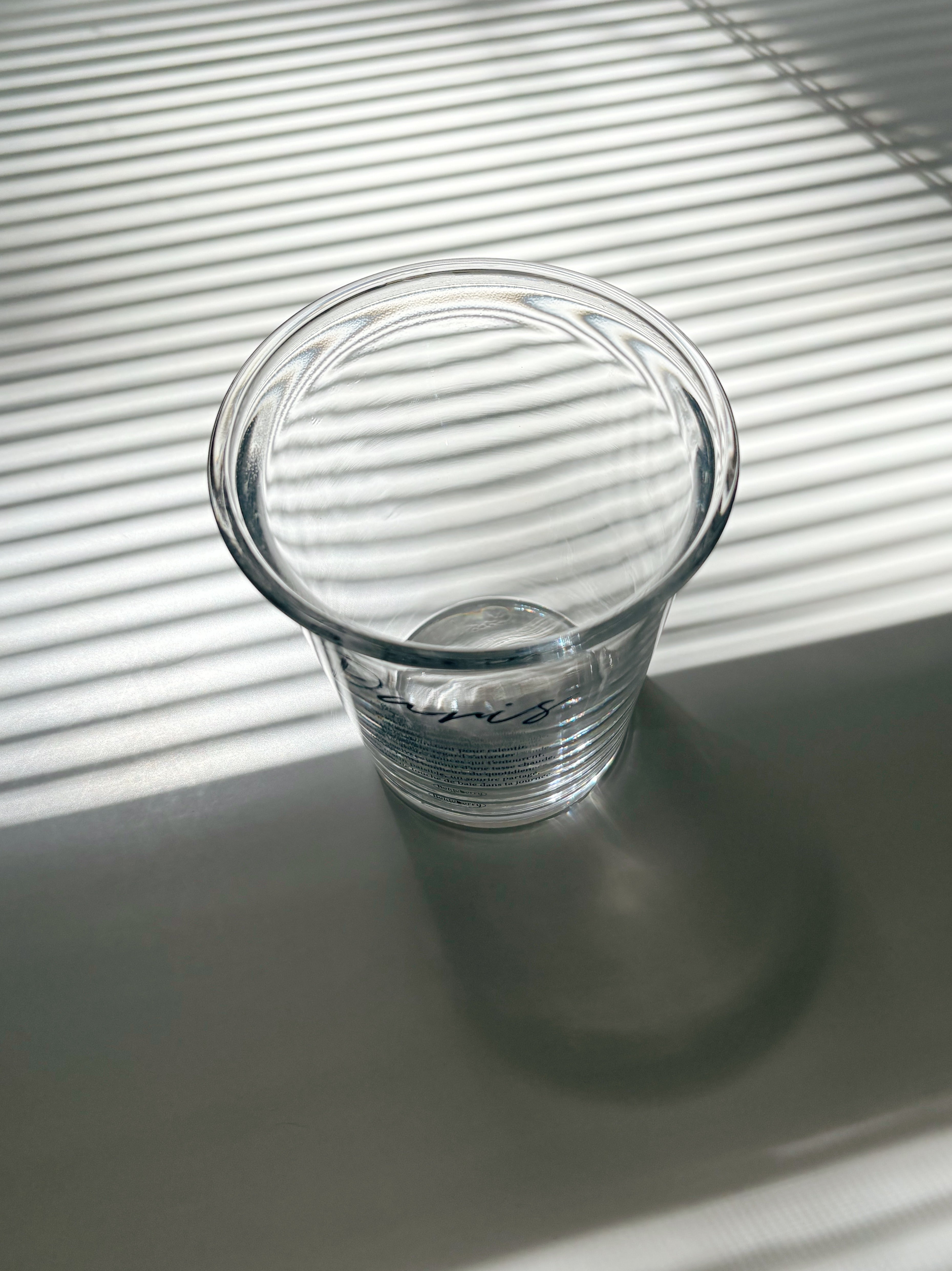 [Beigeberry Made] Paris Cafe Glass