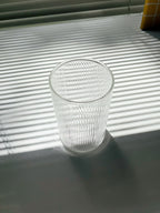 Everyday Ribbed Drinking Glass
