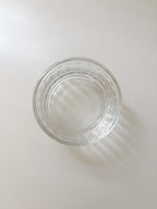 Wide Glass Sauce Bowl