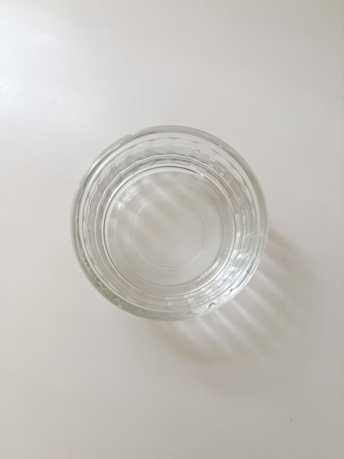 Wide Glass Sauce Bowl