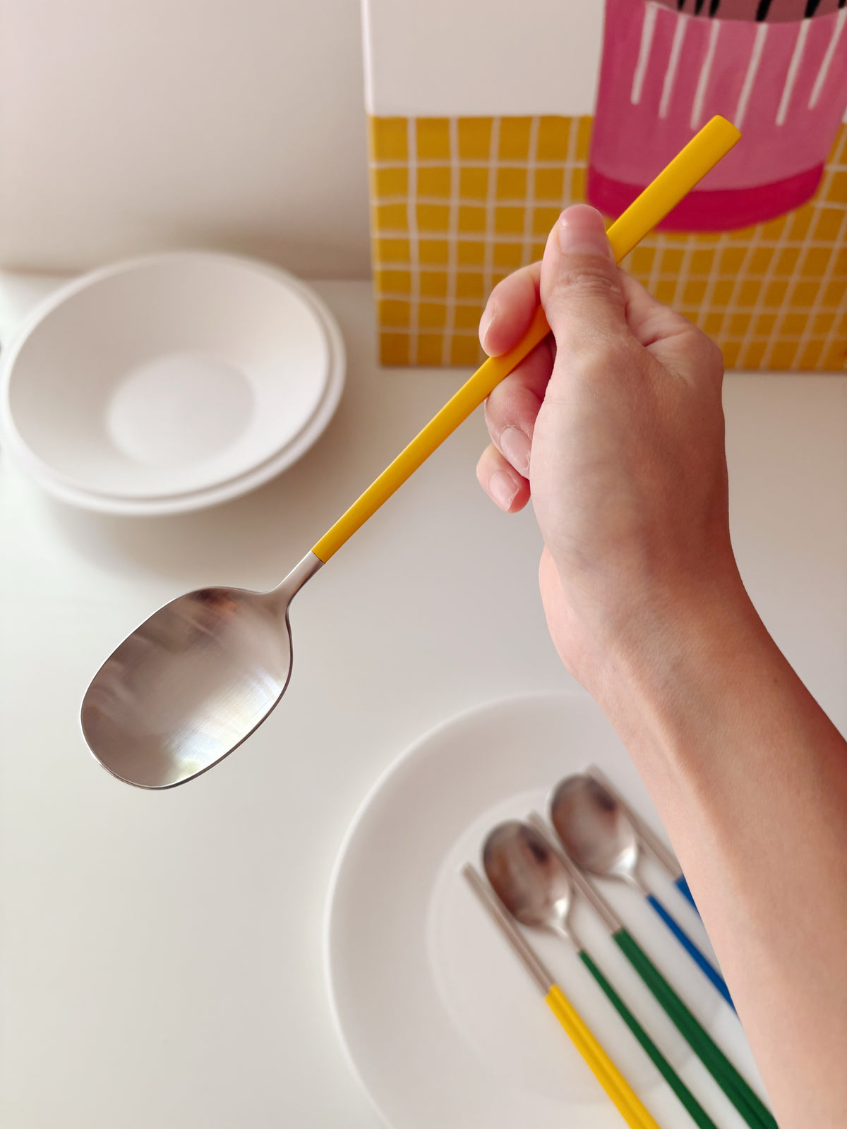 Mello Spoon&Chopstick Sets Summer Color ONLY