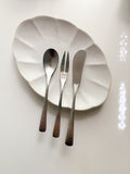 Hammered Dessert Cutlery Set (3 Piece Set)