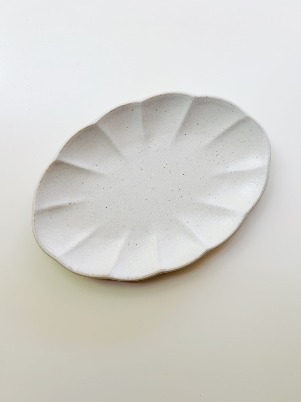 Shinoki Flower - Oval Plate