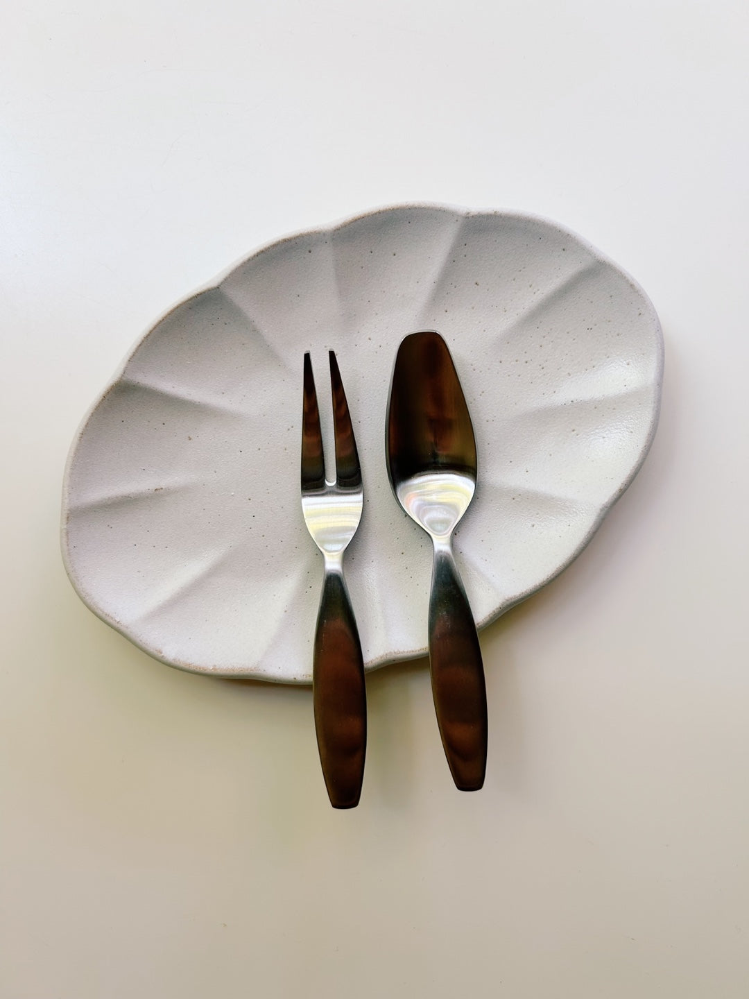 Shinoki Flower - Oval Plate