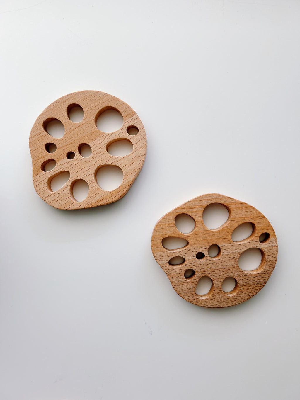 Lotus Root Wooden Rest / Coaster