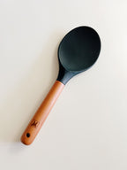 Wooden Handle Silicone Nonstick Rice Paddle
