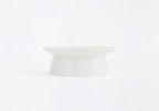 Simple White Footed Plate