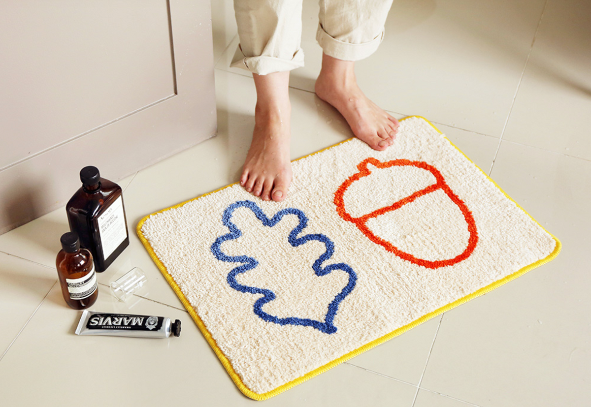 Tufted Bath Rug - Forest