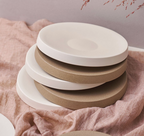 Morrow Series - Round Footed Plates