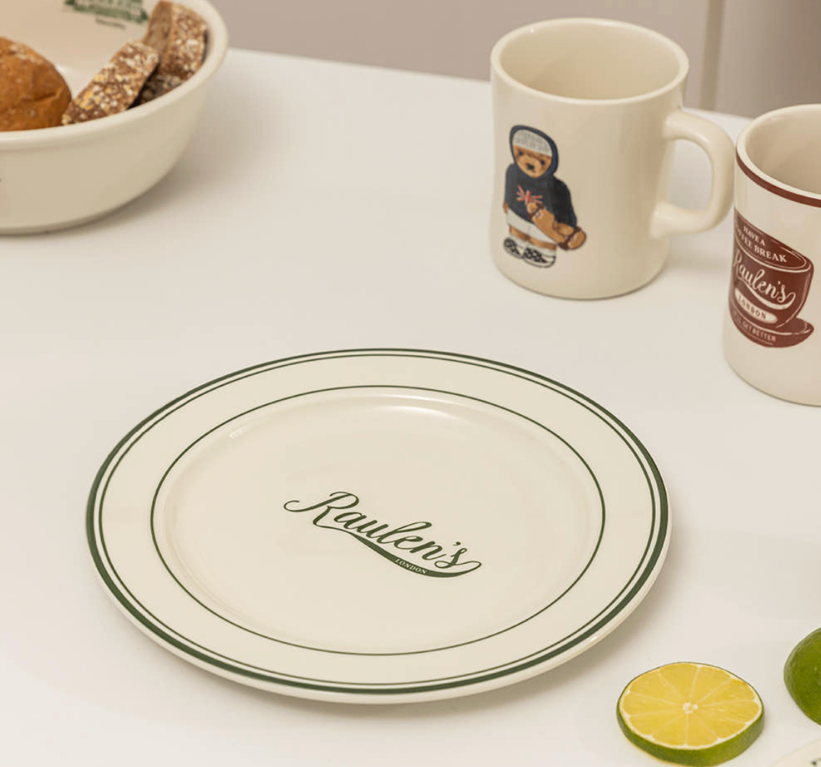Raulens Green - Round Plate