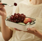 Raulens Green - Double-Handled Rectangular Baking Dish