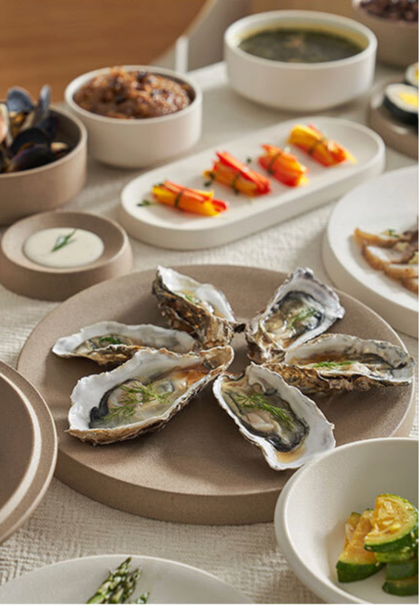Morrow Series - Round Footed Plates