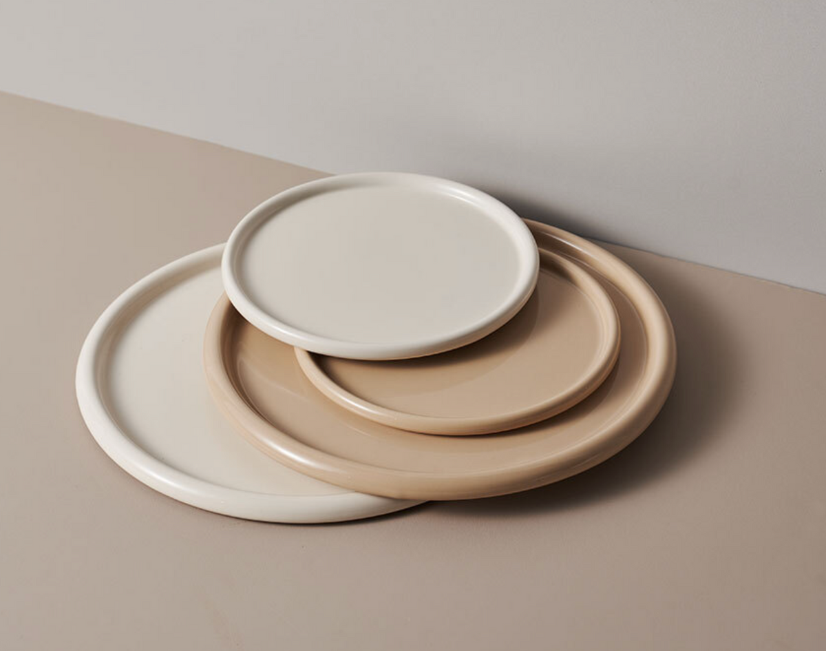 Nube Ceramic Round Plate