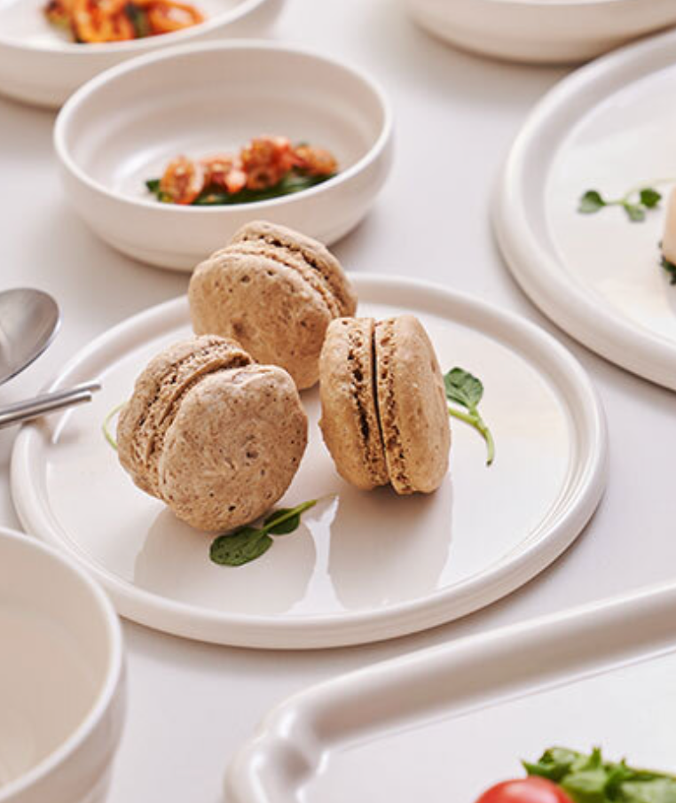 Nube Ceramic Round Plate