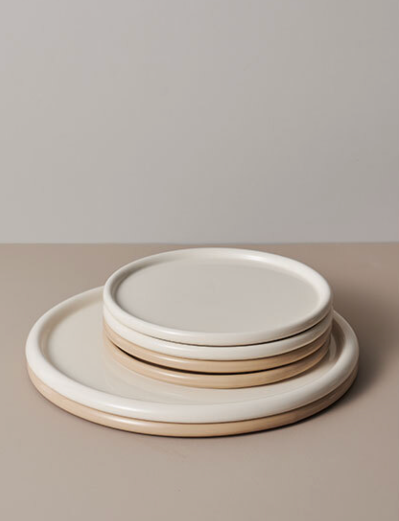 Nube Ceramic Round Plate