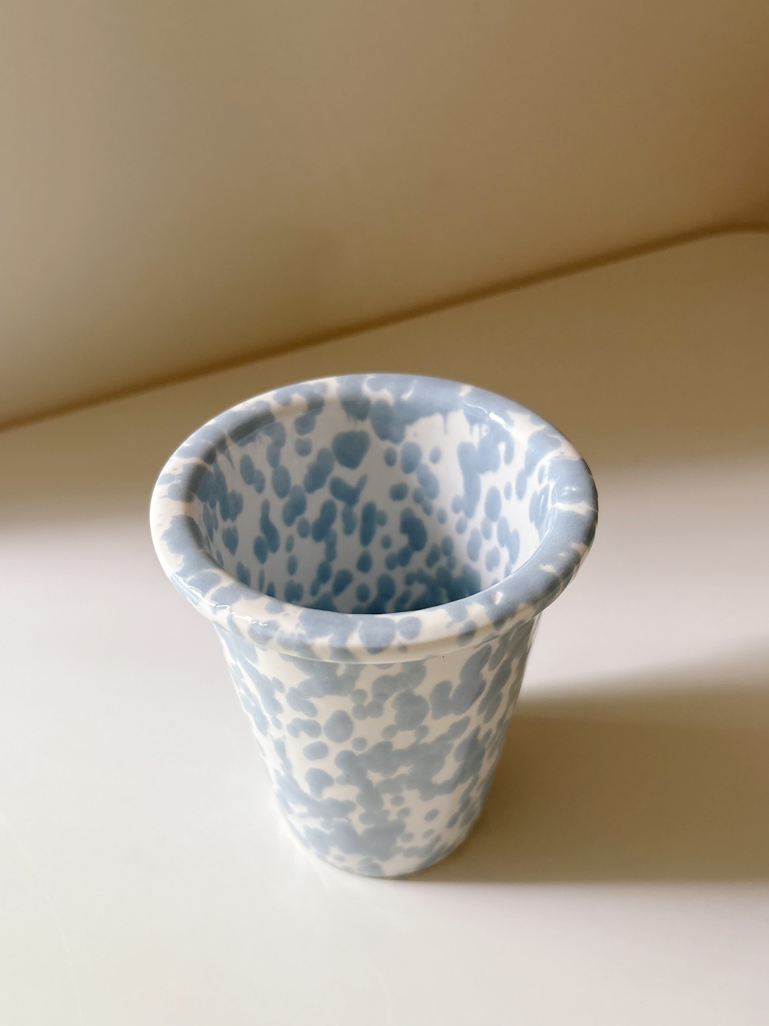blue splash tumbler