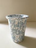 blue speckled tumbler